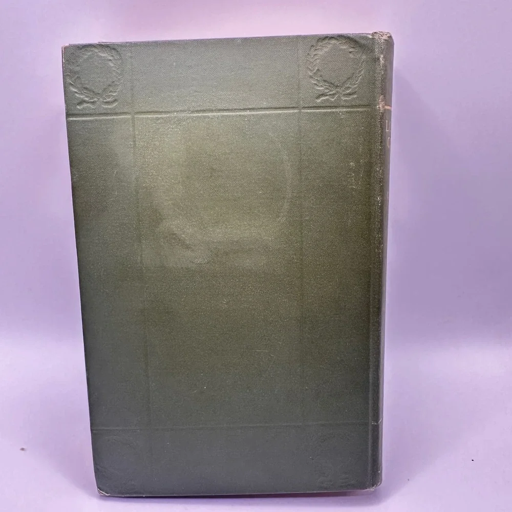 James Russell Lowell Complete Poems 1899 Household Edition Antique Gilt Green‎